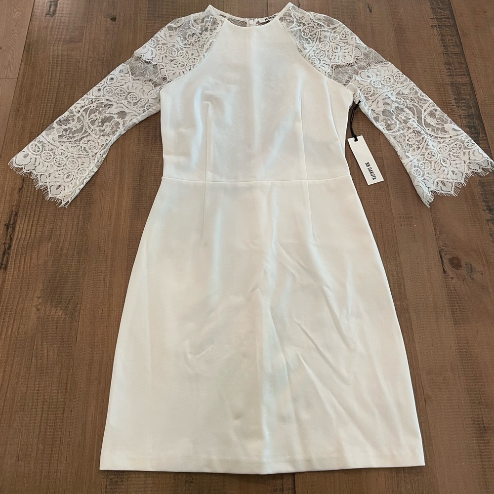 BB Dakota Princeton Ivory Lace Dress